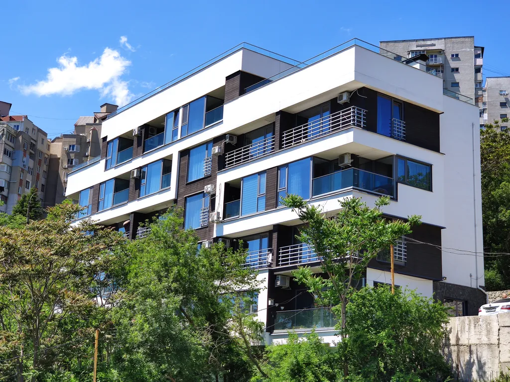 Студия с видом на море