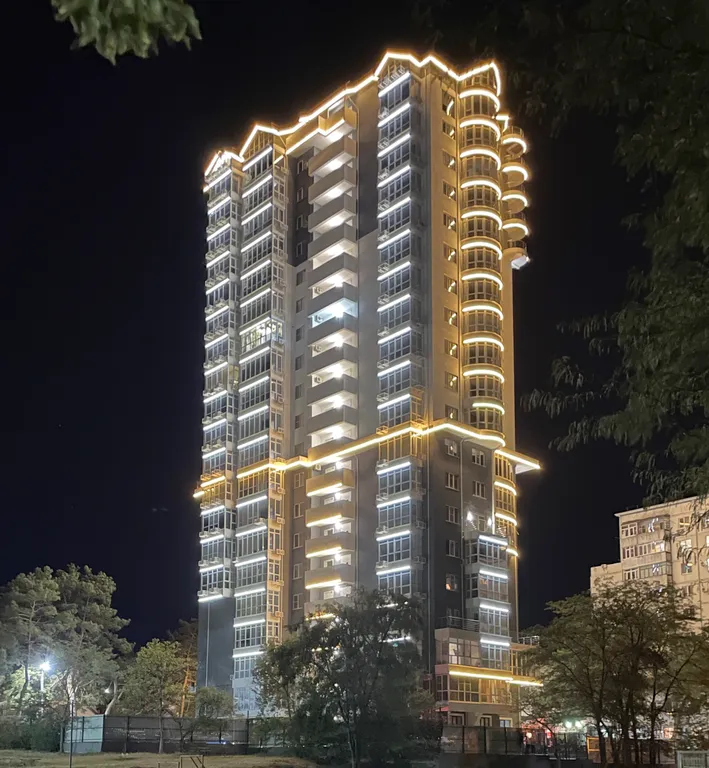 Квартира Квартира Уютная евродвушка с балконом у моря — Геленджик