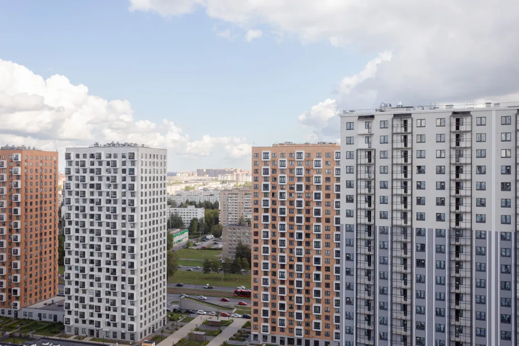 Квартира Уютная квартира в новом доме у Дыбенко — Санкт-Петербург