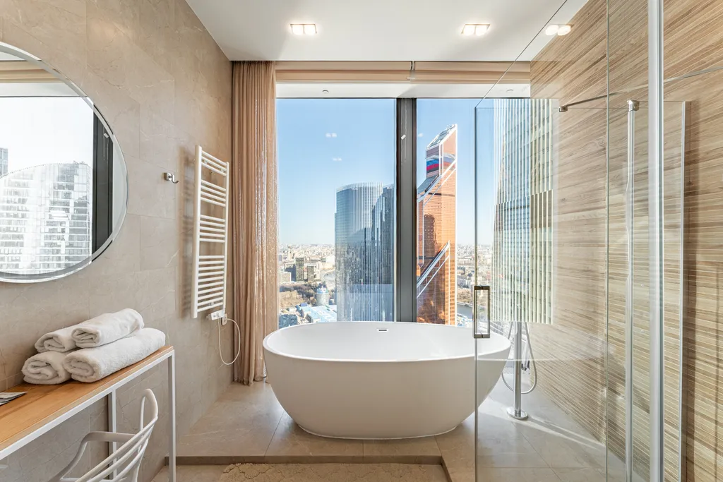 Квартира Sky Rose 47 этаж — аренда посуточно в Москва