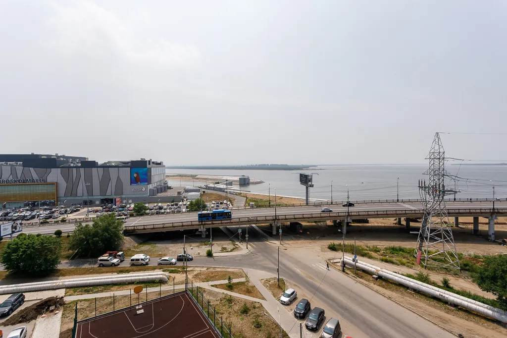 Видовая студия Нежность на Броско с потрясающим видом на Амур