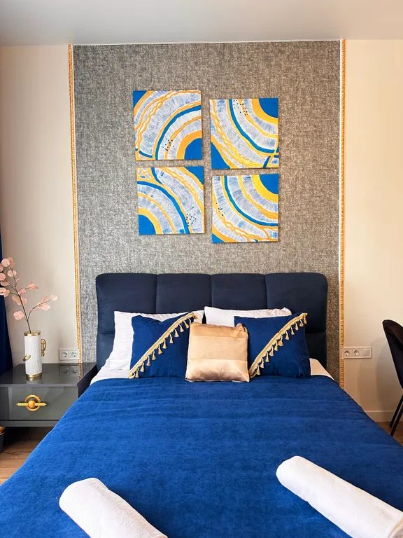 Квартира Золотая студия, бассейн + парковка free, жк white sails — Батуми