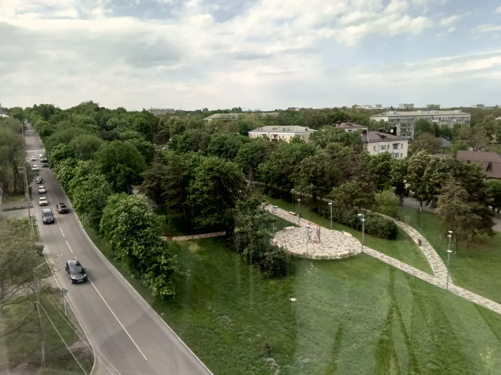 Квартира в центре с видом на горы