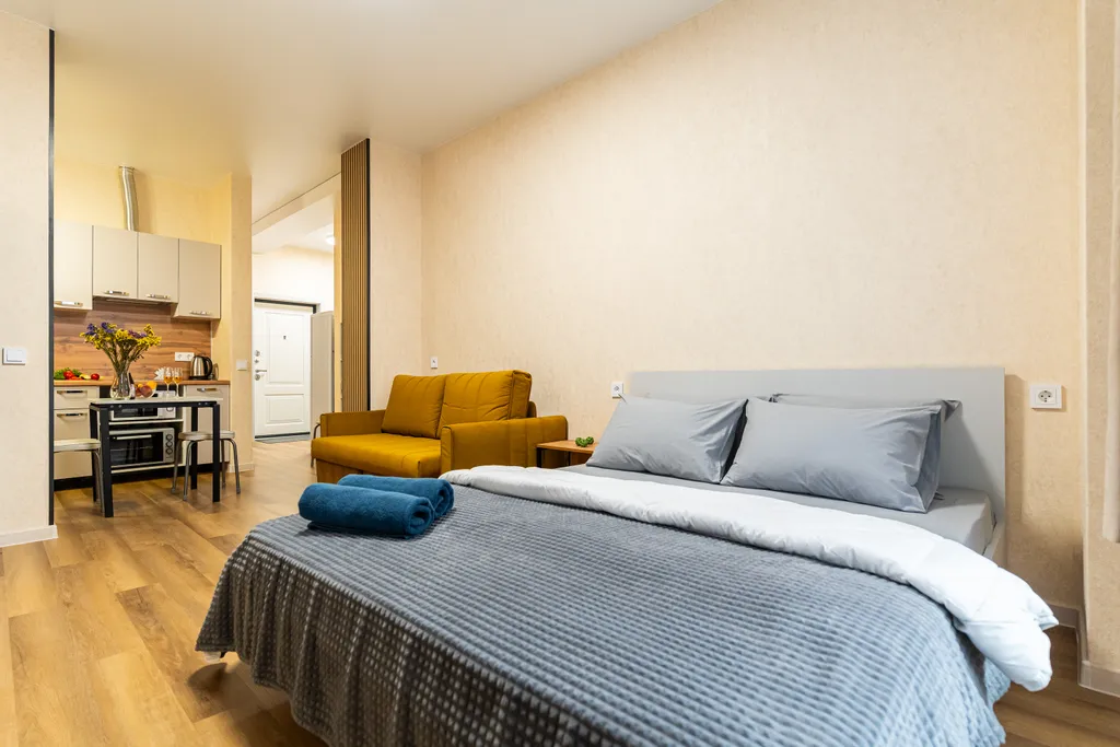 Уютная студия вoзле моpя