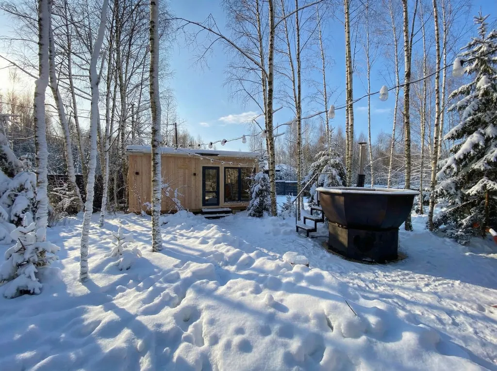 Частный коттедж №2 с баней и чаном