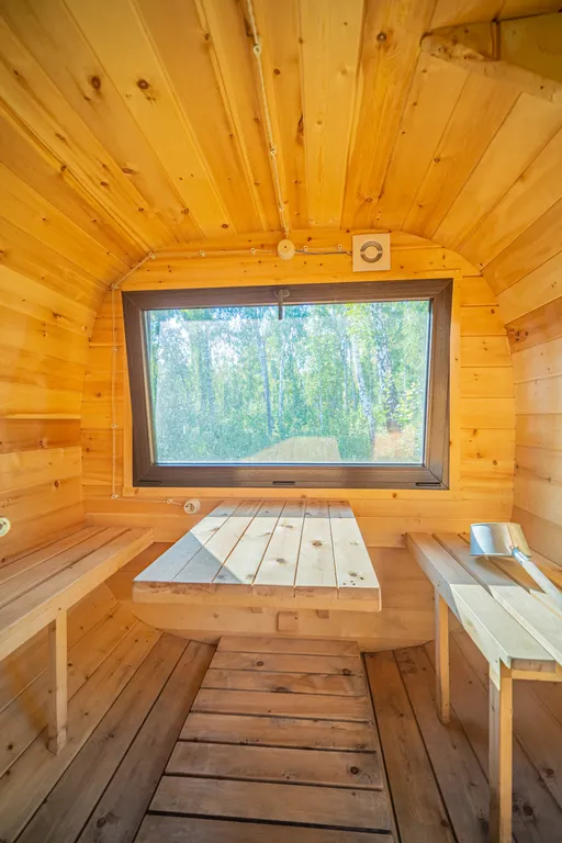 Уютный барн хаус с бассейном, баней и купелью ( барн 1)