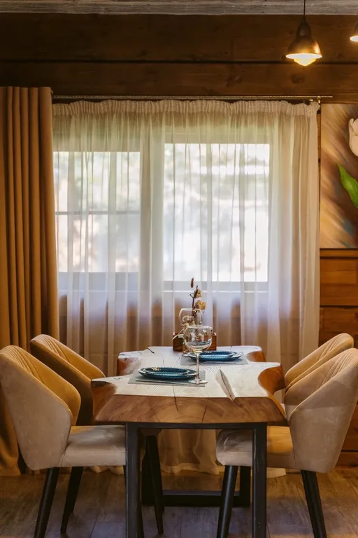 Дом с камином, сауной и купелью