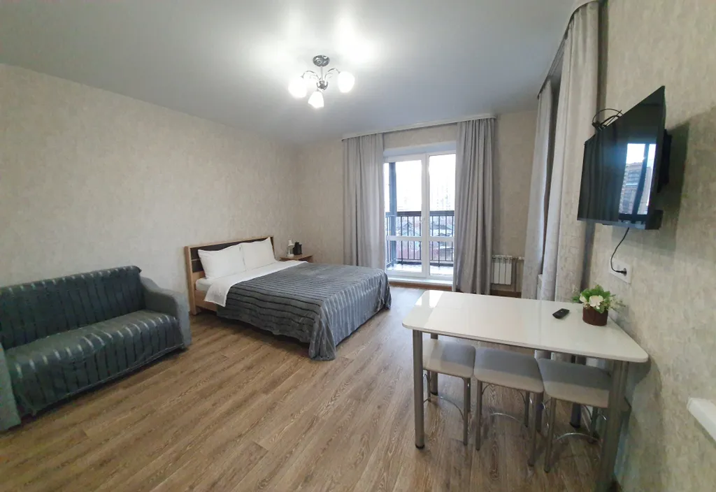 Уютная студия СЕРЕБРО у Модного Квартала в Центре