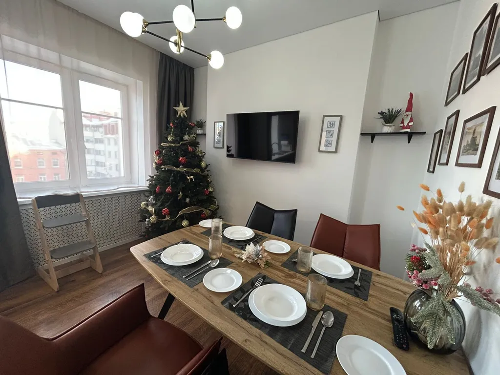 Стильная квартира в зеленом центре Выбора