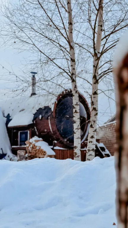 Коттедж Дизайнерский дом luxe A-frame — Дубна