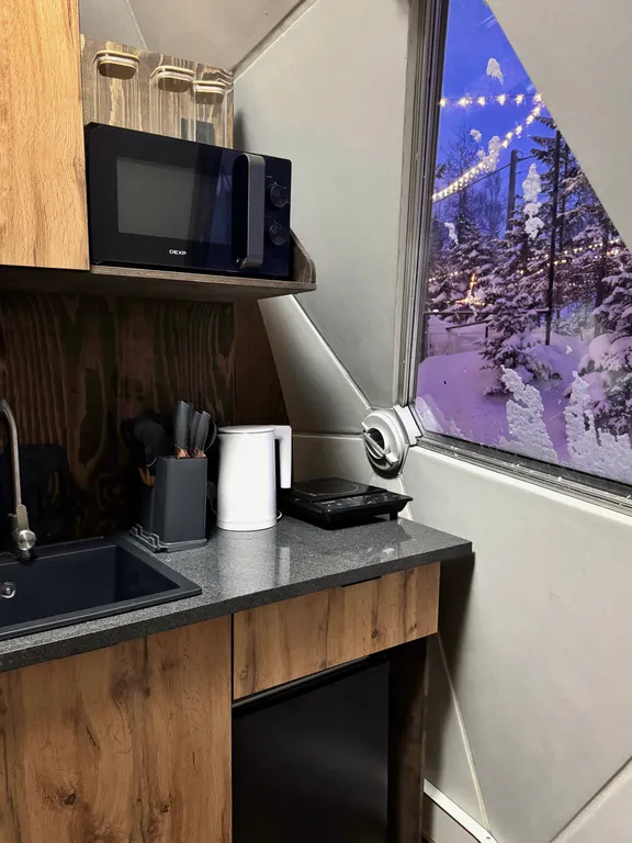 Коттедж Купольный дом «WOOD» на 4 гостя — Шерегеш