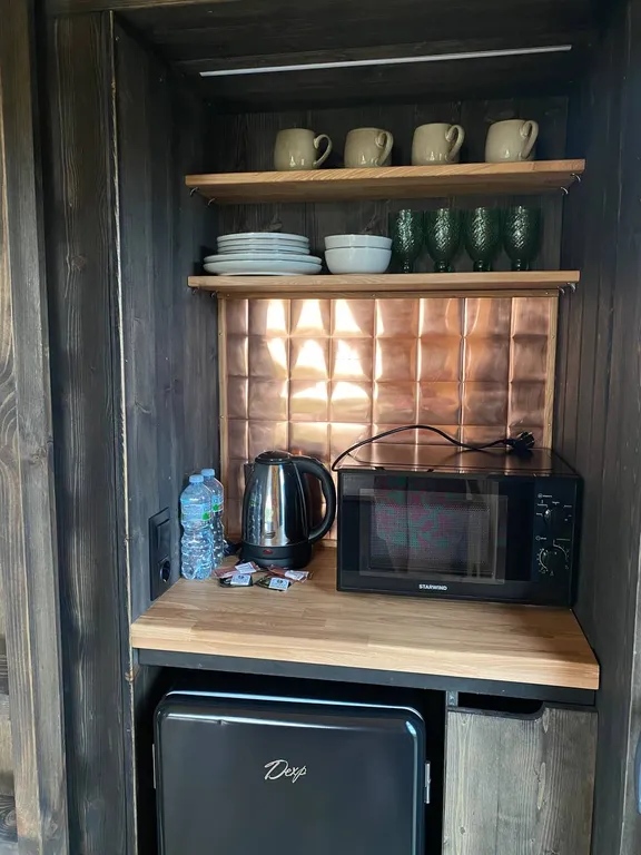 Модульный дом "фридом барн" с сибирским чаном