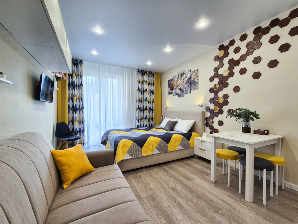 Студия в Летнем с видом на лес