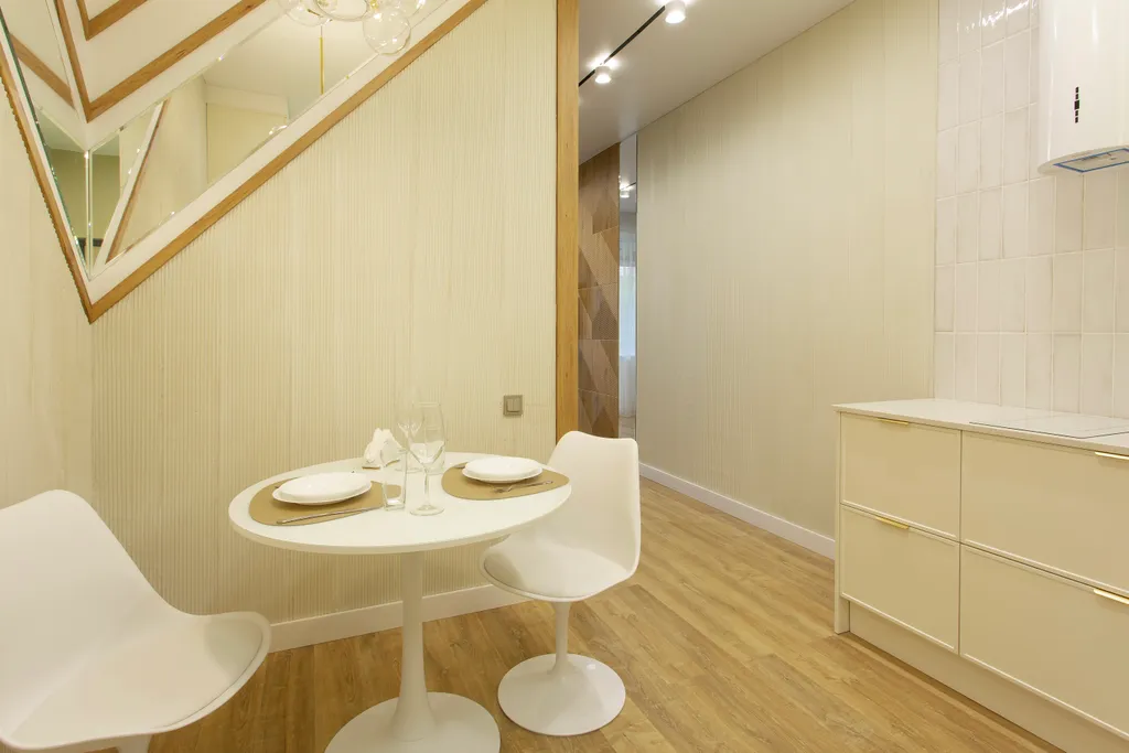 Уютная студия на берегу реки со своей террасой и живописным видом