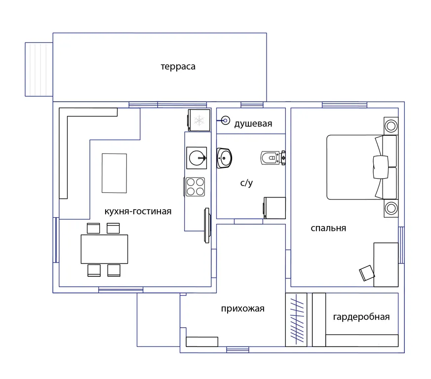 Уютный домик