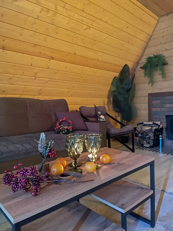 Коттедж Уютный домик с панорамными окнами — Донской