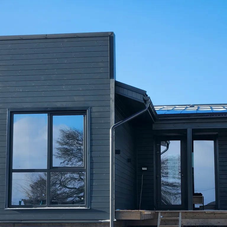 Дом с сауной на озере