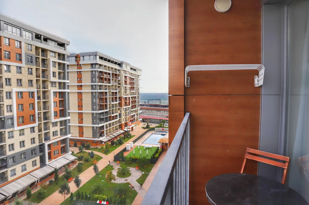 Орхидея – евродвушка у моря с открытым бассейном на территории