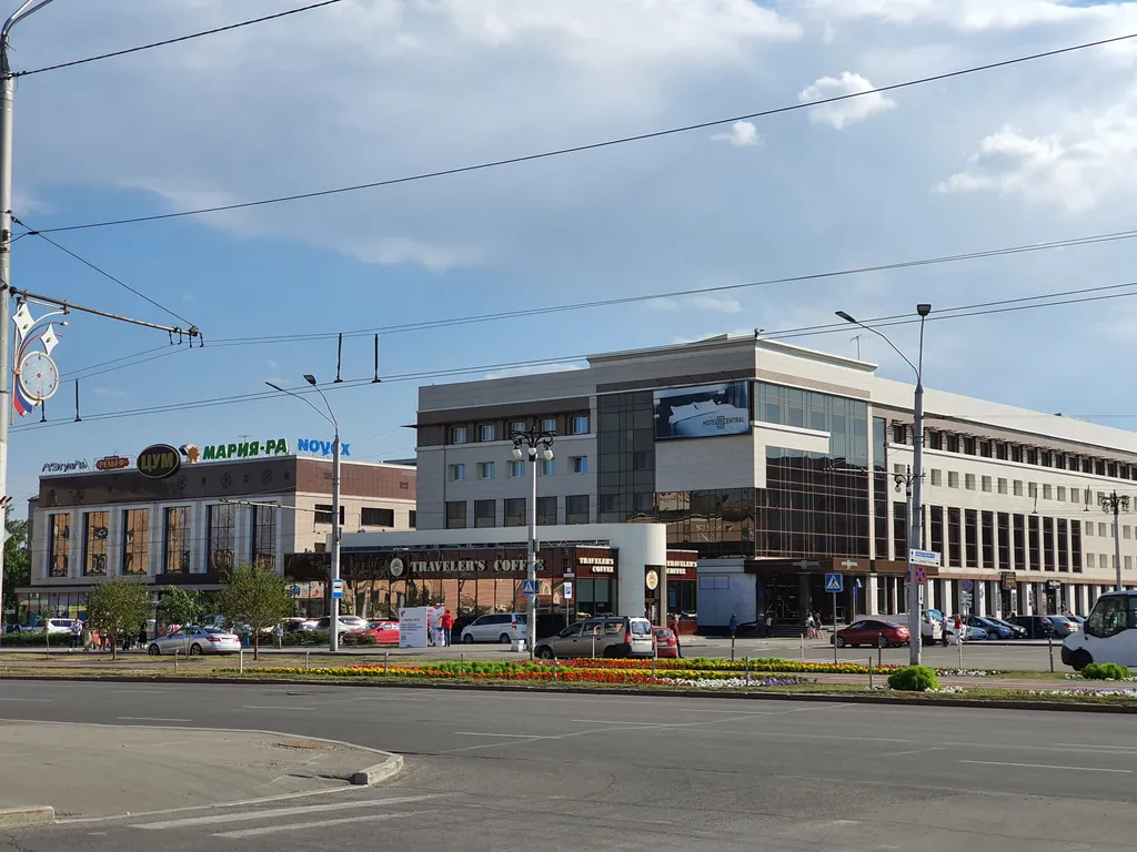 Просторная квартира в центре у сквера и фонтана на пл. Советов