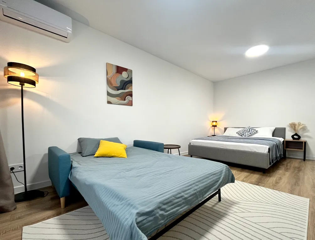 Уютная новая квартира в хорошем районе