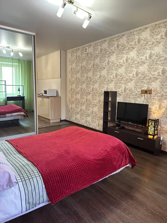 Уютная студия в центре города в стиле Мостовая