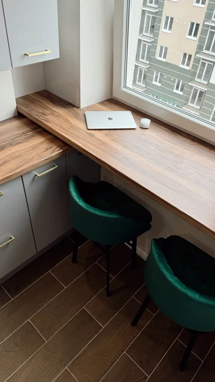 1-комнатная квартира с новым ремонтом на море