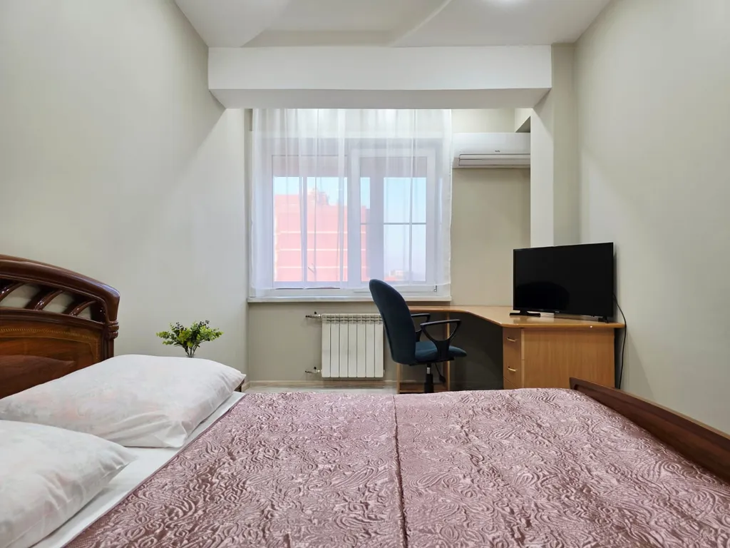 Уютная просторная 2х комнатная квартира с видом на город