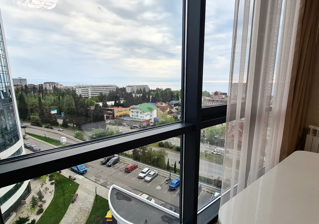 Квартира Двухкомнатная квартира с видом на море. — Адлер