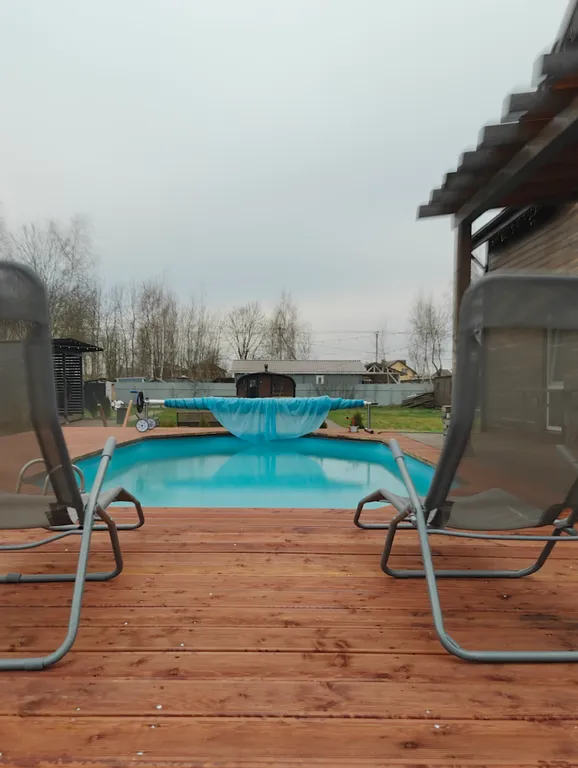 Коттедж без доплат с подогреваемым бассейном