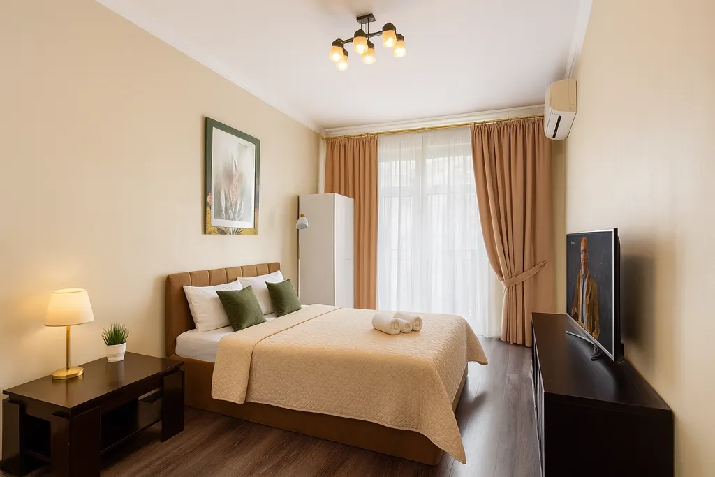 Уютная 1-комнатная квартира ЖК 9/18 возле Ледовой Арены — аренда посуточно в Мытищи