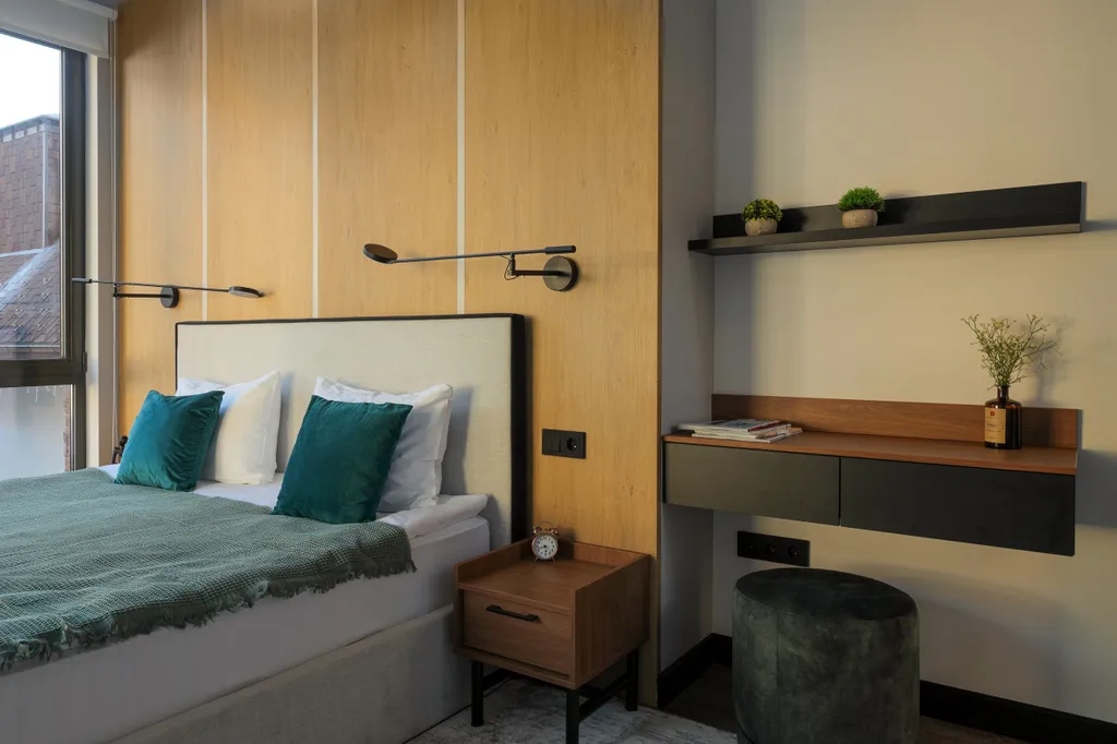 Коттедж c 2 спальнями, террасой, мангальной зоной и парковкой