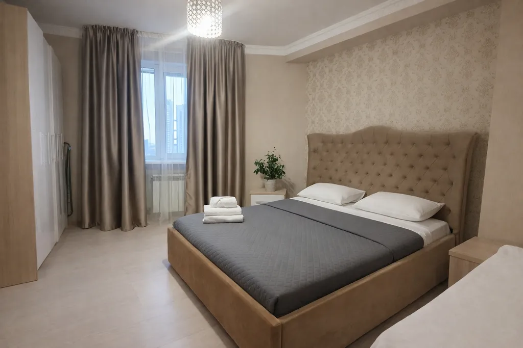 2-комнатная квартира на 23 этаже в ЖК Лазурный квартал