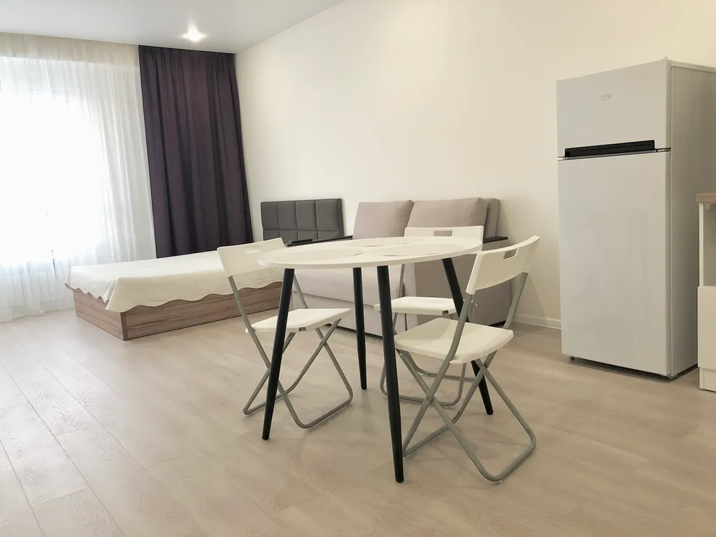 Просторная студия с красивым видом с высоты