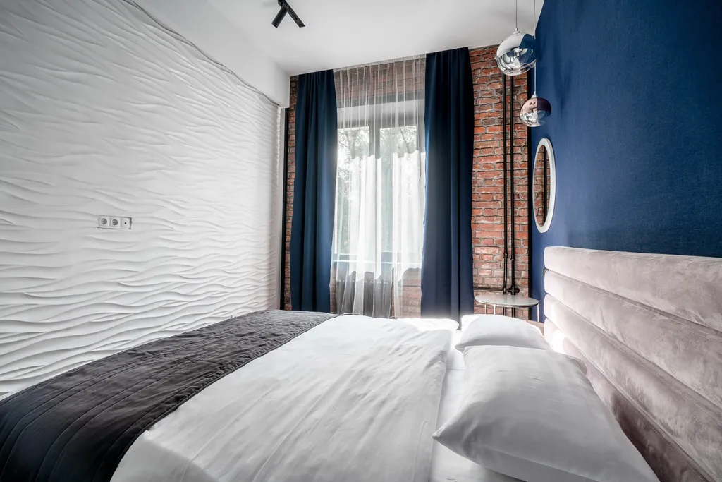 Апартаменты лофт с 2 спальнями в центре Минска