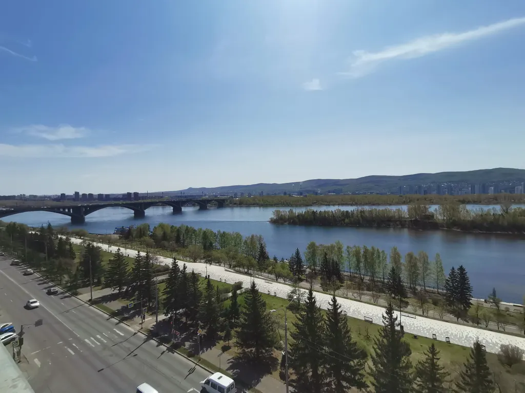 Квартира с видом на Енисей — аренда посуточно в Красноярск