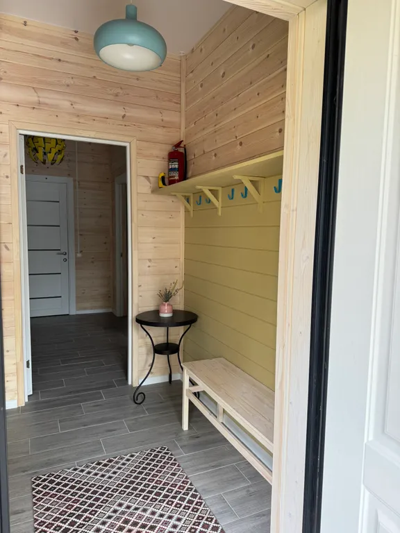 Уютный деревянный дом с баней