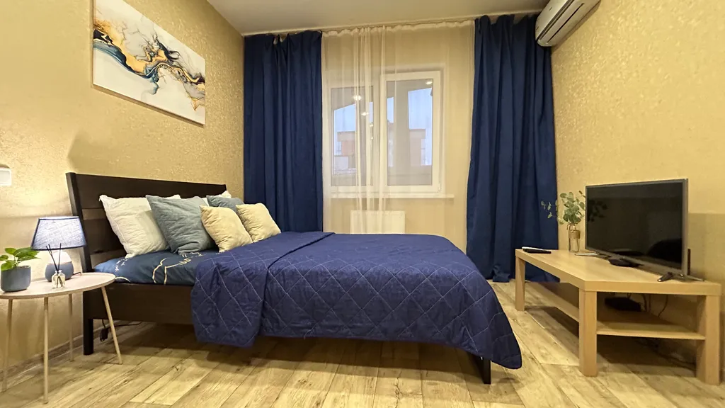 Квартира Квартира Уютная евродвушка в Губернском 6 спальных мест — Краснодар