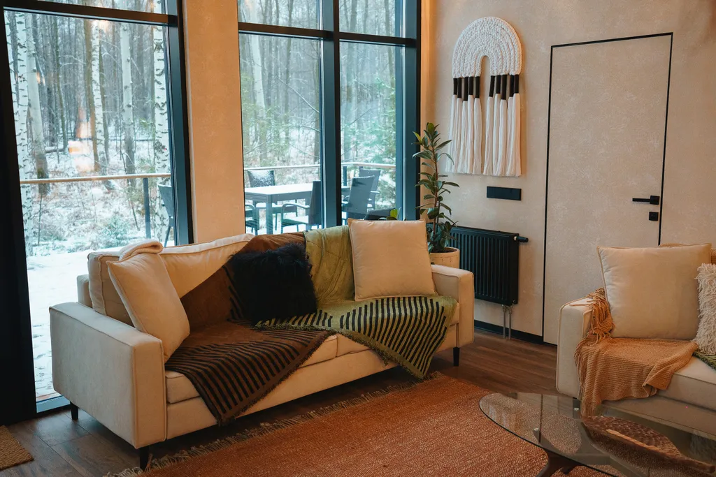 Barnhouse 120 м2 с камином и горячим чаном в Krona camp (40 км от Уфы)