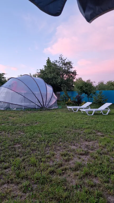 Дом 62m2 — чан, каркасный бассейн, Wi-Fi
