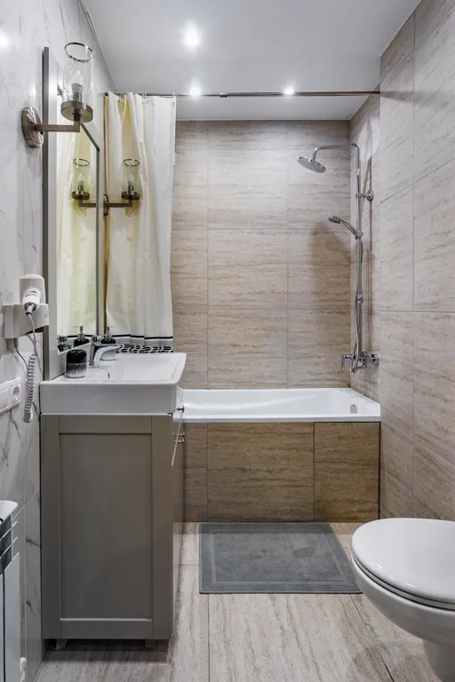 Квартира с дизайнерским ремонтов в новом доме