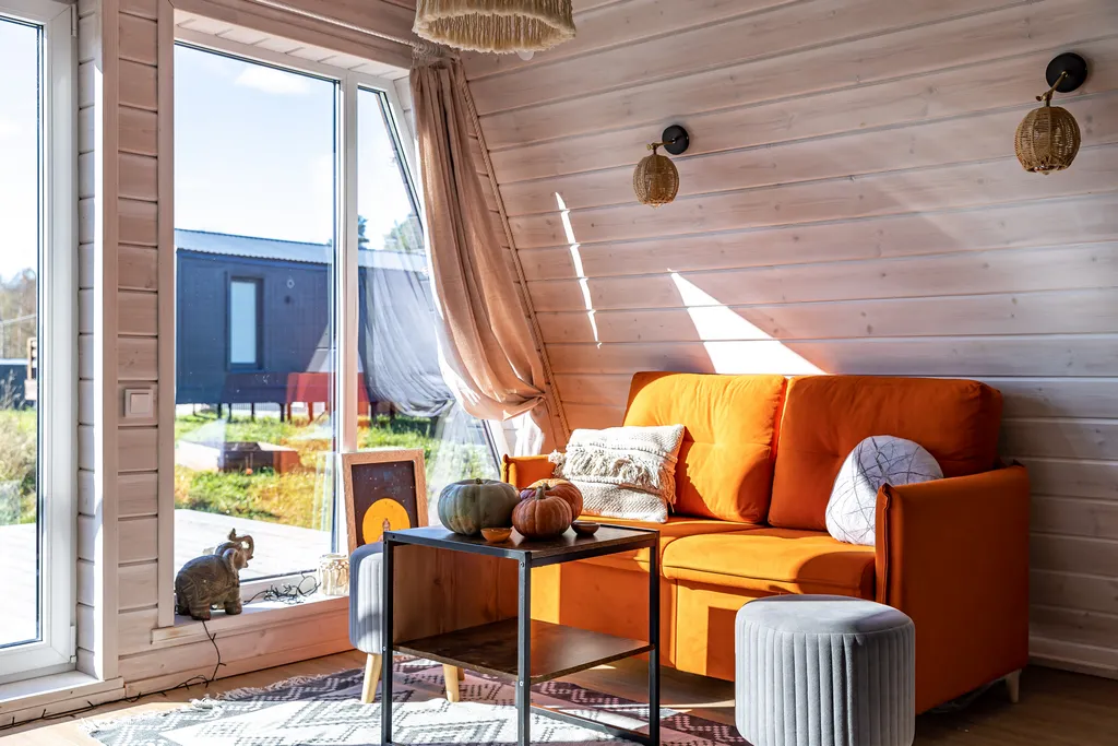 Треугольный дом у 3х горнолыжных курортов