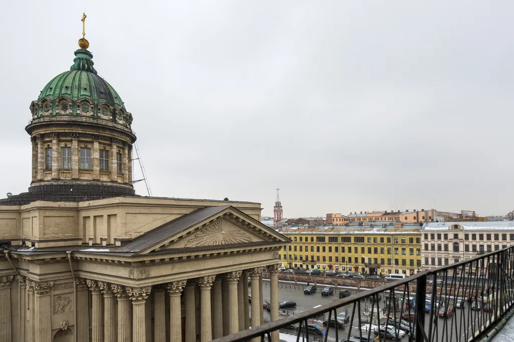 Квартира Квартира Апартамент с видом на Казанский собор — Санкт-Петербург