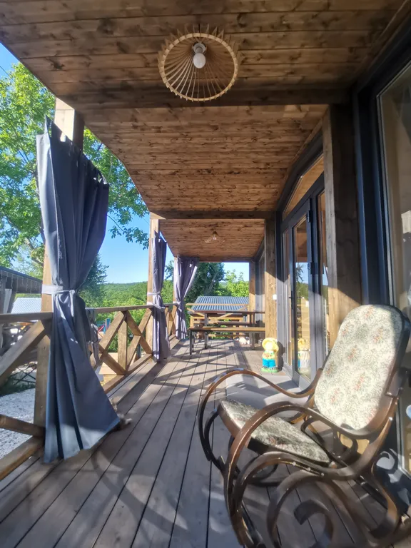 Уютные домики с баней и тёплой купелью