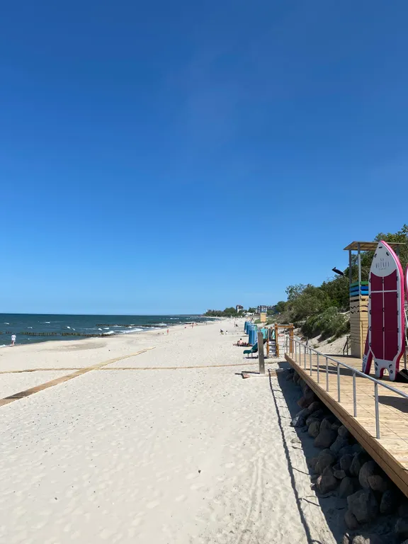 Квартира Квартира Апартамент на первом этаже коттеджа с отдельным входом и видом на сад — Зеленоградск