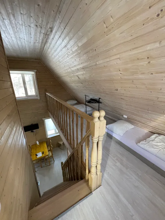 Дом с двумя спальнями и мансардой горнолыжный курорт Снежный