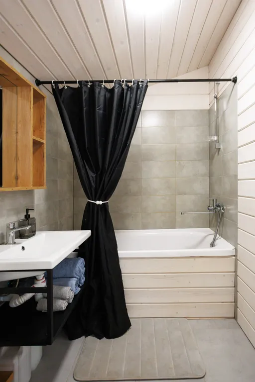 Дом стандарт c баней-бочкой