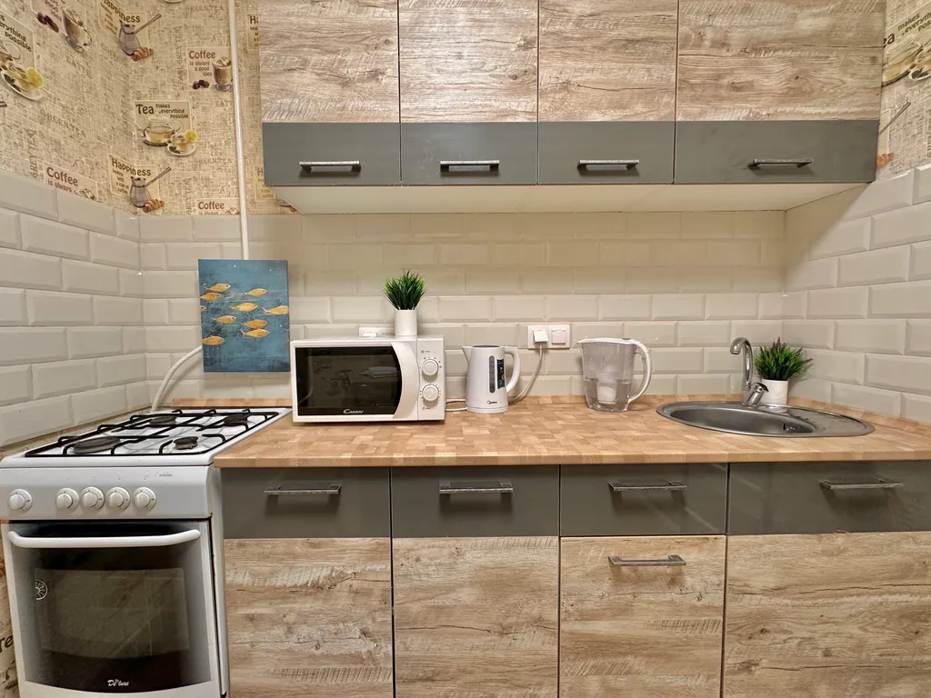 Лаконичная 1-комнатная квартира у ЖД-станции Одинцово, в центре