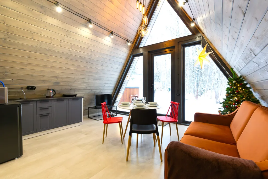 A-Frame с купелью