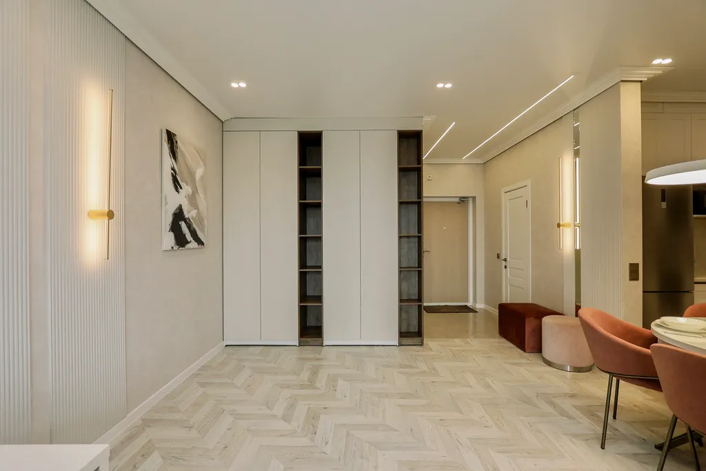 Апартаменты с видом на пруд и историческую часть города