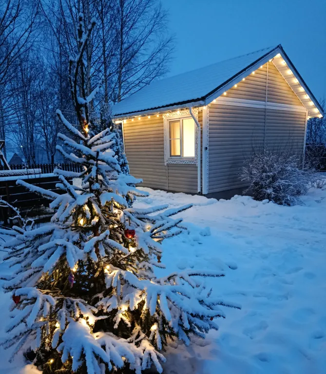 Уютный домик с видом на закат в Марфино